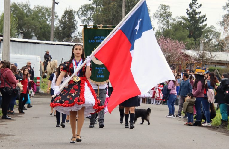 Desfile  rural  en Santa  Elena de  Laja