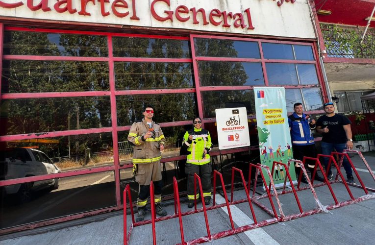 importante  proyecto  de  salud  a  Bomberos de  Laja