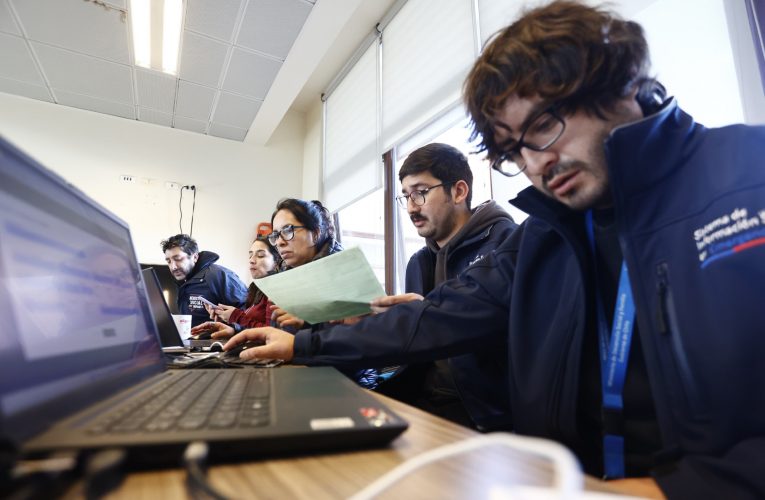 MIDESO comenzó con la aplicación de la FIBE en las zonas afectadas por los vientos y lluvias en el Biobío