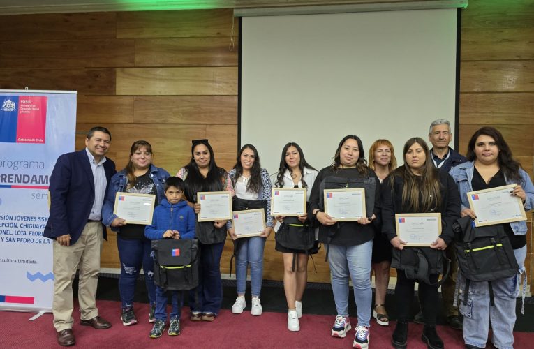 FOSIS Biobío certificó con éxito a más de 200 participantes del programa Emprendamos Semilla Jóvenes