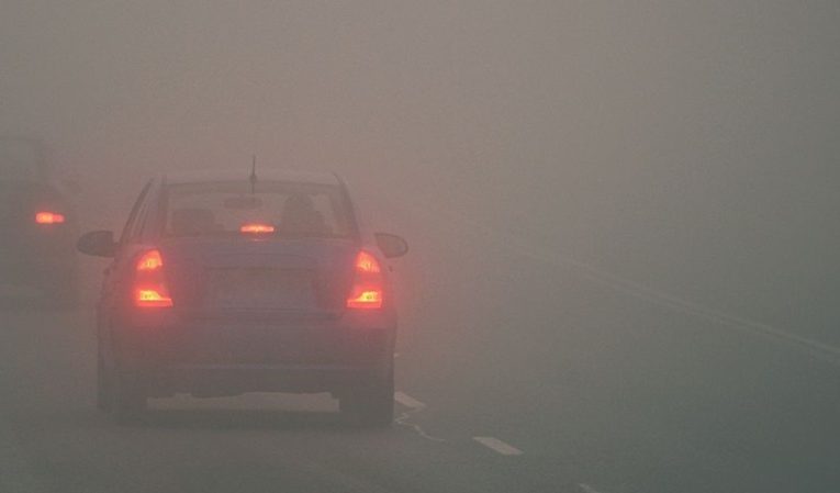 densa  neblina  causo  preocupación  la   noche a conductores  de  la  provincia  de Bio Bio